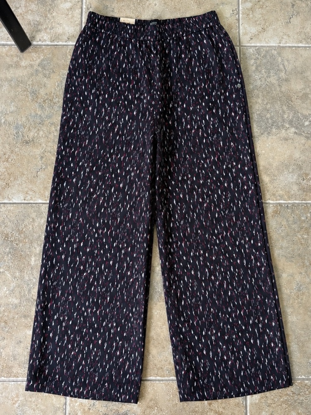 Anthropologie Scotch & Soda Gia Wide-Leg Trousers $178 medium M new NWT - Picture 3 of 11